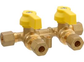 GOK Doble Válvula de Cierre Gas de Bola