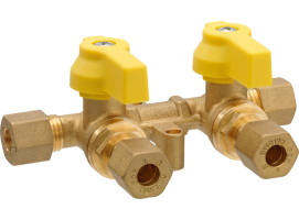 GOK Doble Válvula de Cierre Gas de Bola