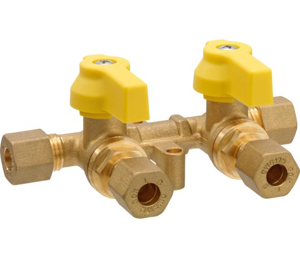 GOK Doble Válvula de Cierre Gas de Bola