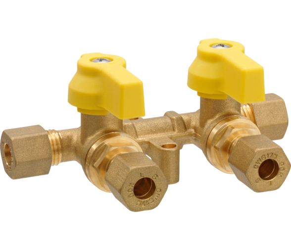 GOK Doble Válvula de Cierre Gas de Bola