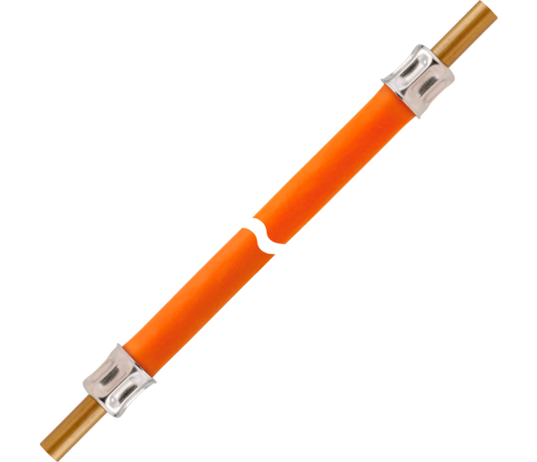 GOK Manguera Gas 10bar Casquilo 8 x Casquilo 8