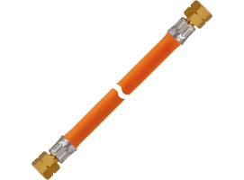 GOK Hose assembly gas PS10bar both ends G1/4lh nut