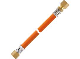 GOK Hose assembly gas PS10bar G1/4lh nut x compr.fit.8