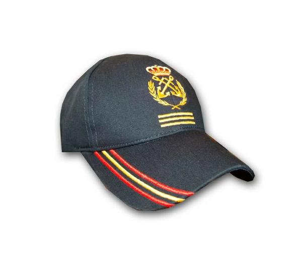 Gorra Capitan de Yate con Bandera