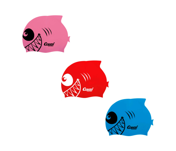 Gorro Silicona Tiburón Junior