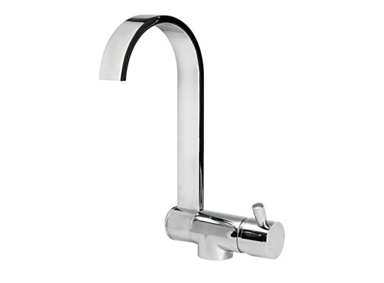 Grifo Abatible de Laton Cromado