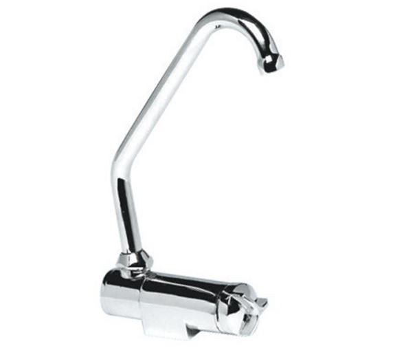 Grifo Abatible Mezclador agua fria caliente Boquilla alta