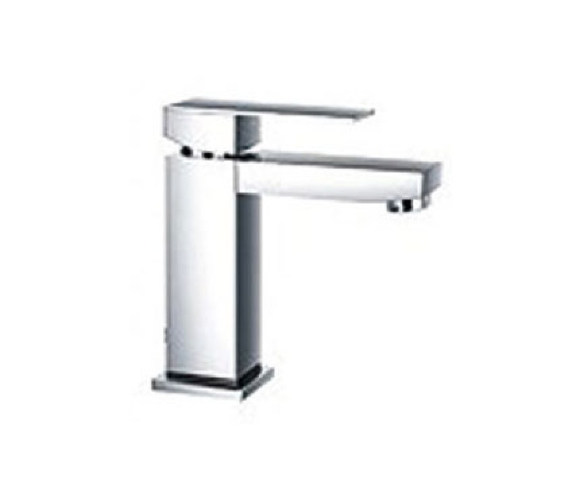 Grifo Corto para Lavabo de Laton Cromado
