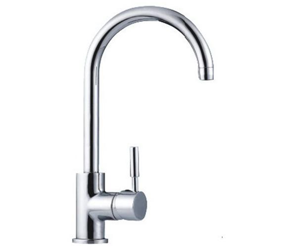 Grifo Curvo Fregadero mezclador giratorio