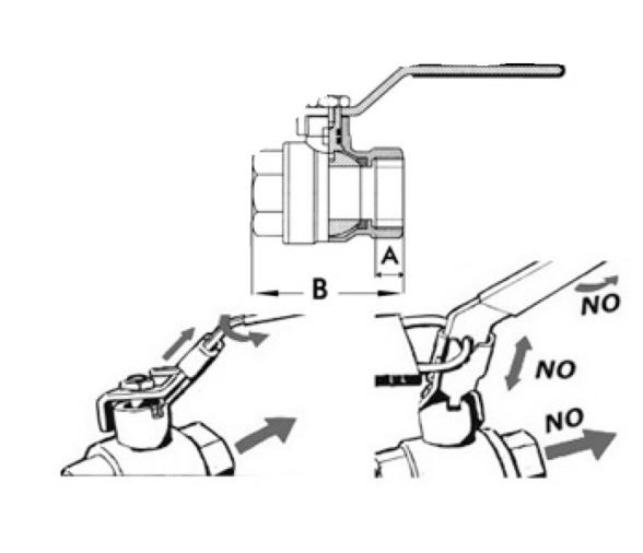 Grifo de 2 Vías en Latón Cromado Hembra-Hembra