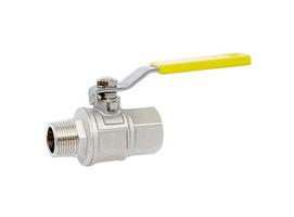 Grifo de 2 Vías en Latón Cromado Macho-Hembra