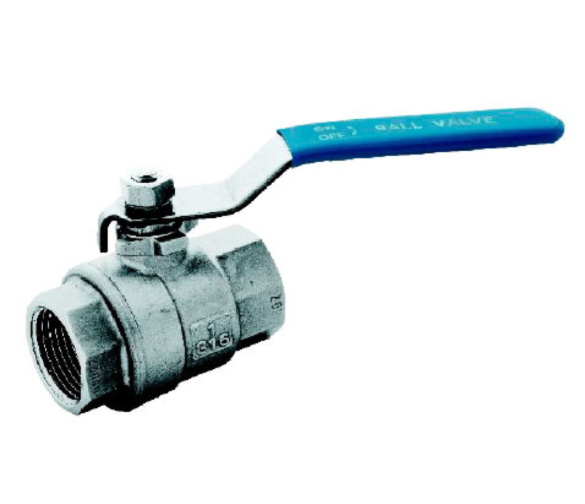 Grifo de Fondo en Acero Inox 316 Hembra-Hembra