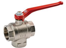 Grifo de Fondo en Laton, 3 vias