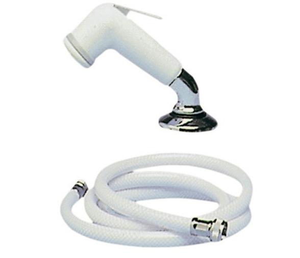 Grifo ducha laton cromado con boton