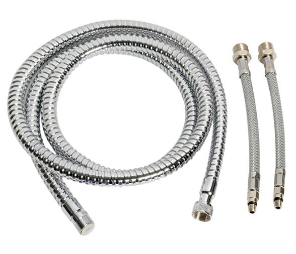 Grifo mezclador agua caliente fria con orificio simple