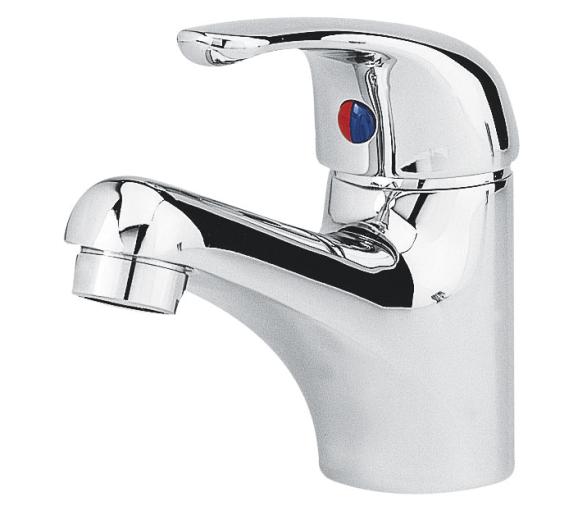 Grifo Mezclador Monomando Compacto Laton Cromado Plastimo