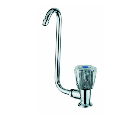 Grifo Monomando Agua Fria Orientable y Ocultable Laton Cromado