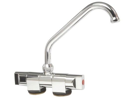 Grifo Abatible Boquilla Alta Mezclador fria caliente