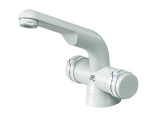 Grifo Mezclador Orientable Blanco Plastimo