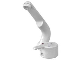 GRIFO MONOMANDO BLANCO ORIENTABLE PLASTIMO