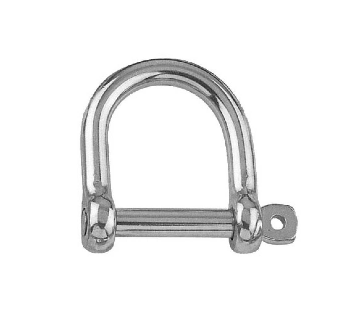 Grillete Ancho Inox