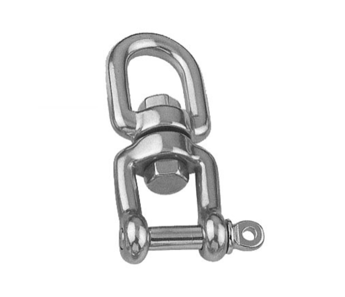 Grillete-Anilla Giratorio Inox