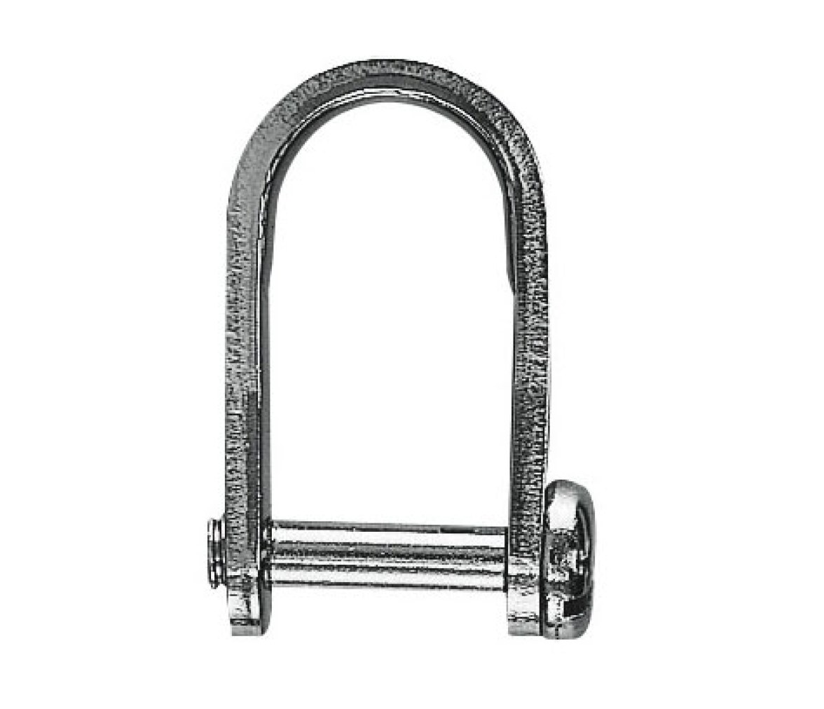 Grillete Embuticion Doble Rosca Acero Inox 304 4 mm