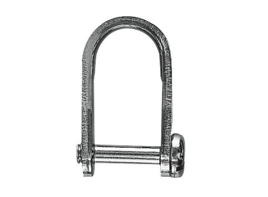 Grillete Embuticion Doble Rosca Acero Inox 304 4 mm