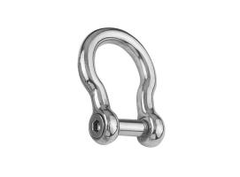 ANCHOR SHACKLE WITH HEXAGONAL SINK PIN VINOX