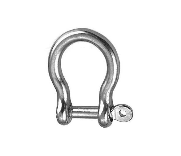 Grillete Lira Inox 316 con Eje Imperdible Vinox