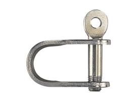 Grillete Recto Embuticion Acero Inox 304 Diametro 5mm Pack2