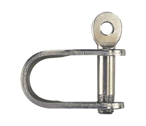 Grillete Recto Embuticion Acero Inox 304 Diametro 5mm Pack2