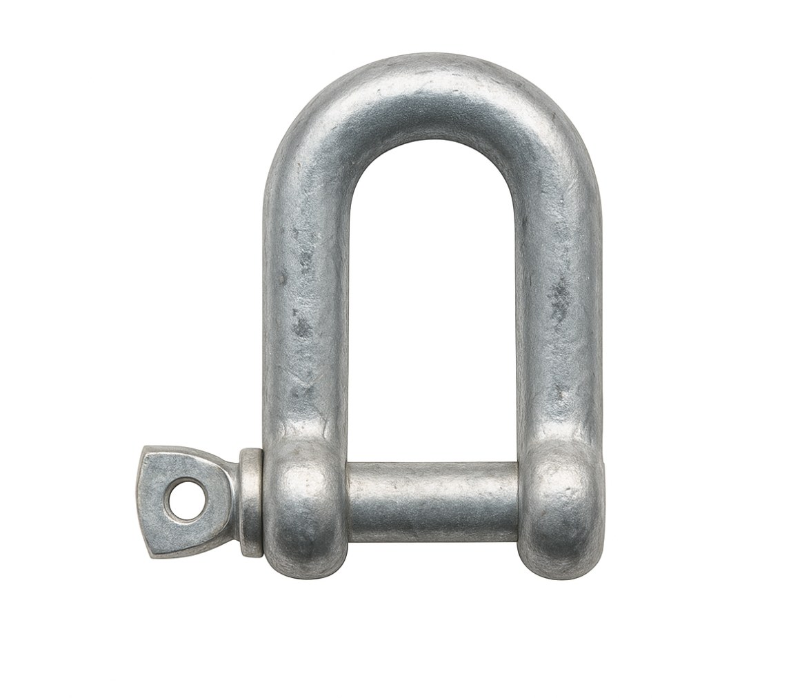 D-SHACKLE ZINC PLATED VINOX