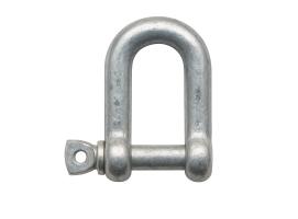 D-SHACKLE ZINC PLATED VINOX