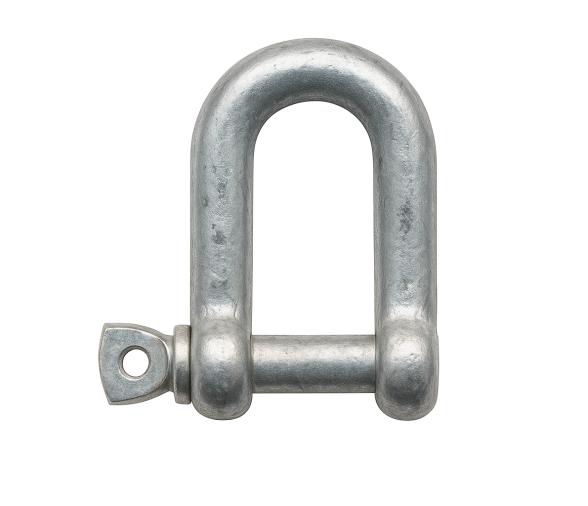 Grillete Recto Galvanizado Vinox