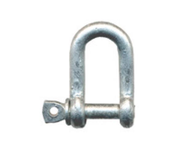 Grillete Recto Galvanizado Vinox en Pack