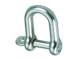 D SHACKLE INOX 316 WITH LOCKING PIN VINOX
