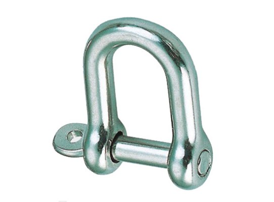 Grillete Recto Inox 316 Eje Imperdible Blister 2 Unidades