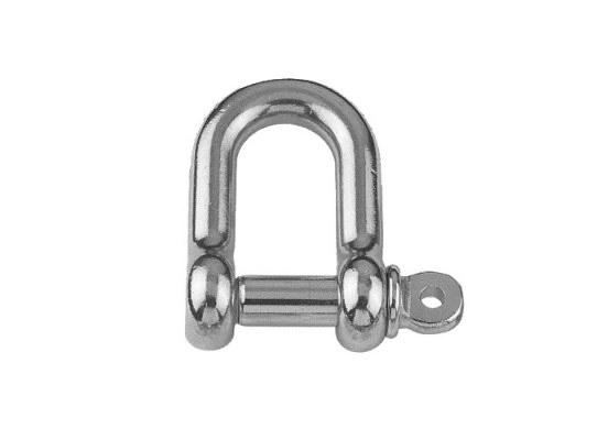 STRAIGHT D SHACKLE INOX VINOX