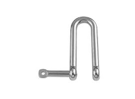 Grillete Recto Largo Inox 316 con Eje Imperdible Vinox