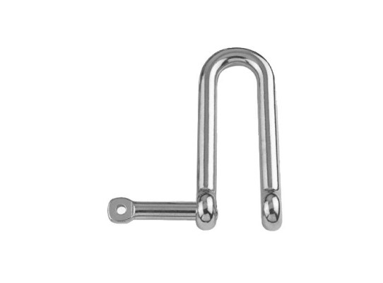 Grillete Recto Largo Inox 316 con Eje Imperdible Vinox