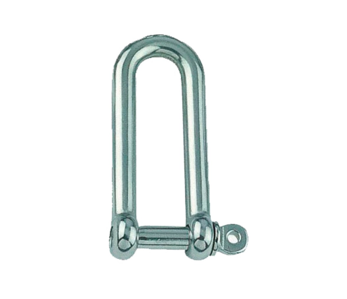 Grillete Recto Largo Inox Pack 2 unidades