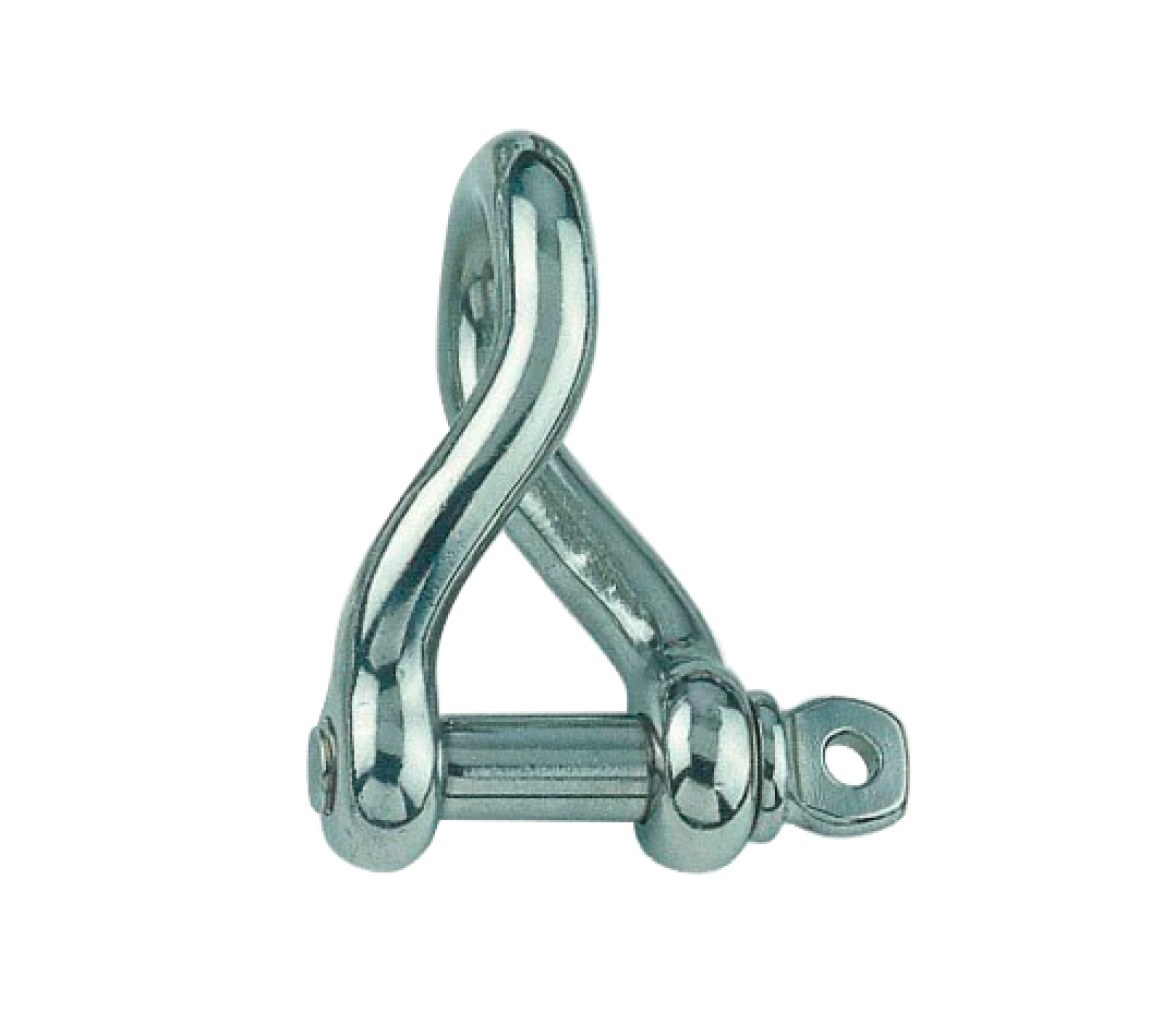 Grillete Revirado Inox Blister 2 unidades - 4mm