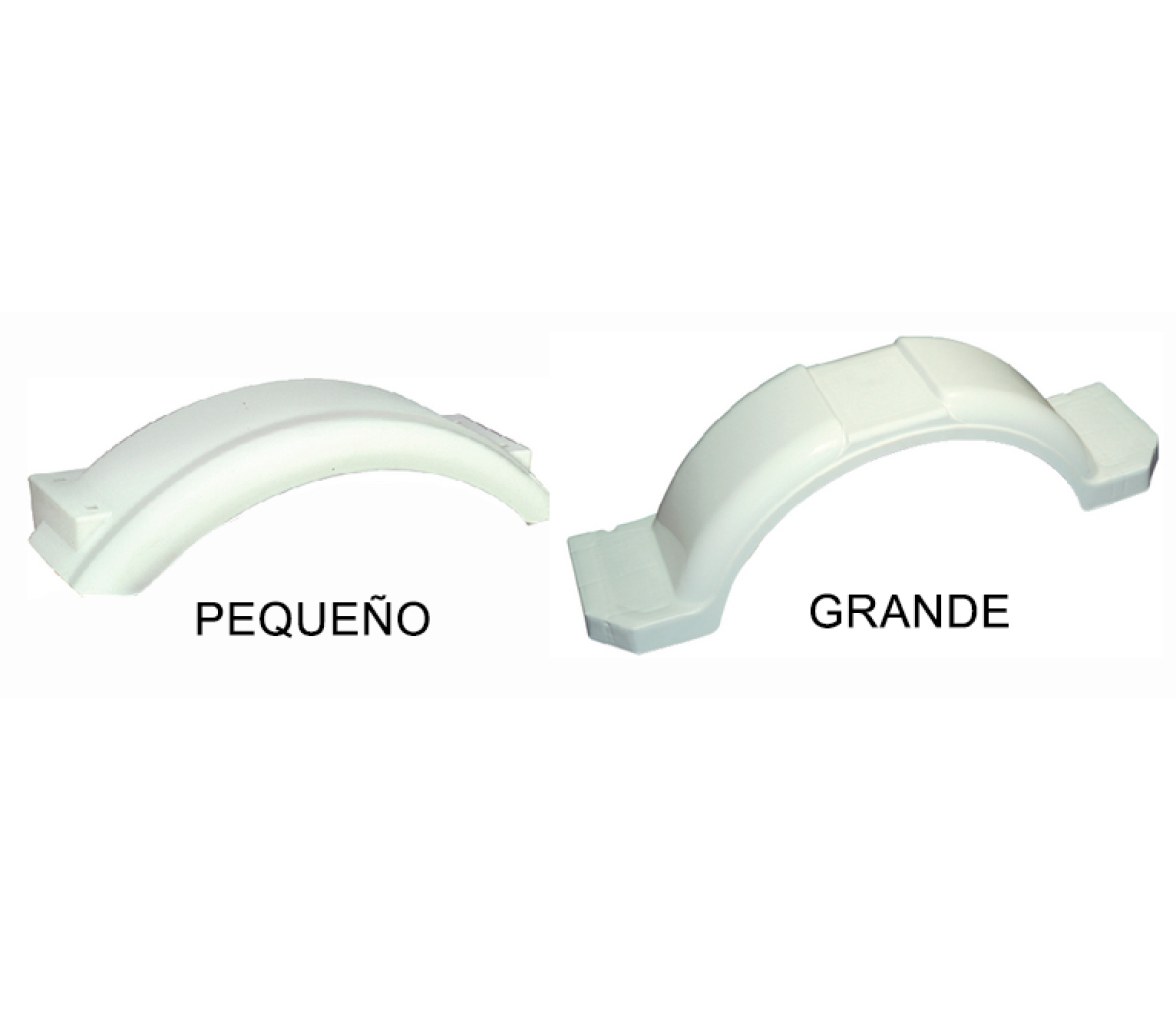 Guardabarros Polietileno para Remolque