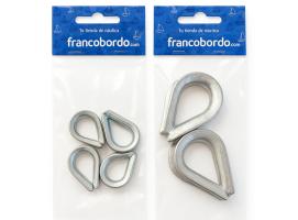 Guardacabos Galvanizado Vinox en Pack