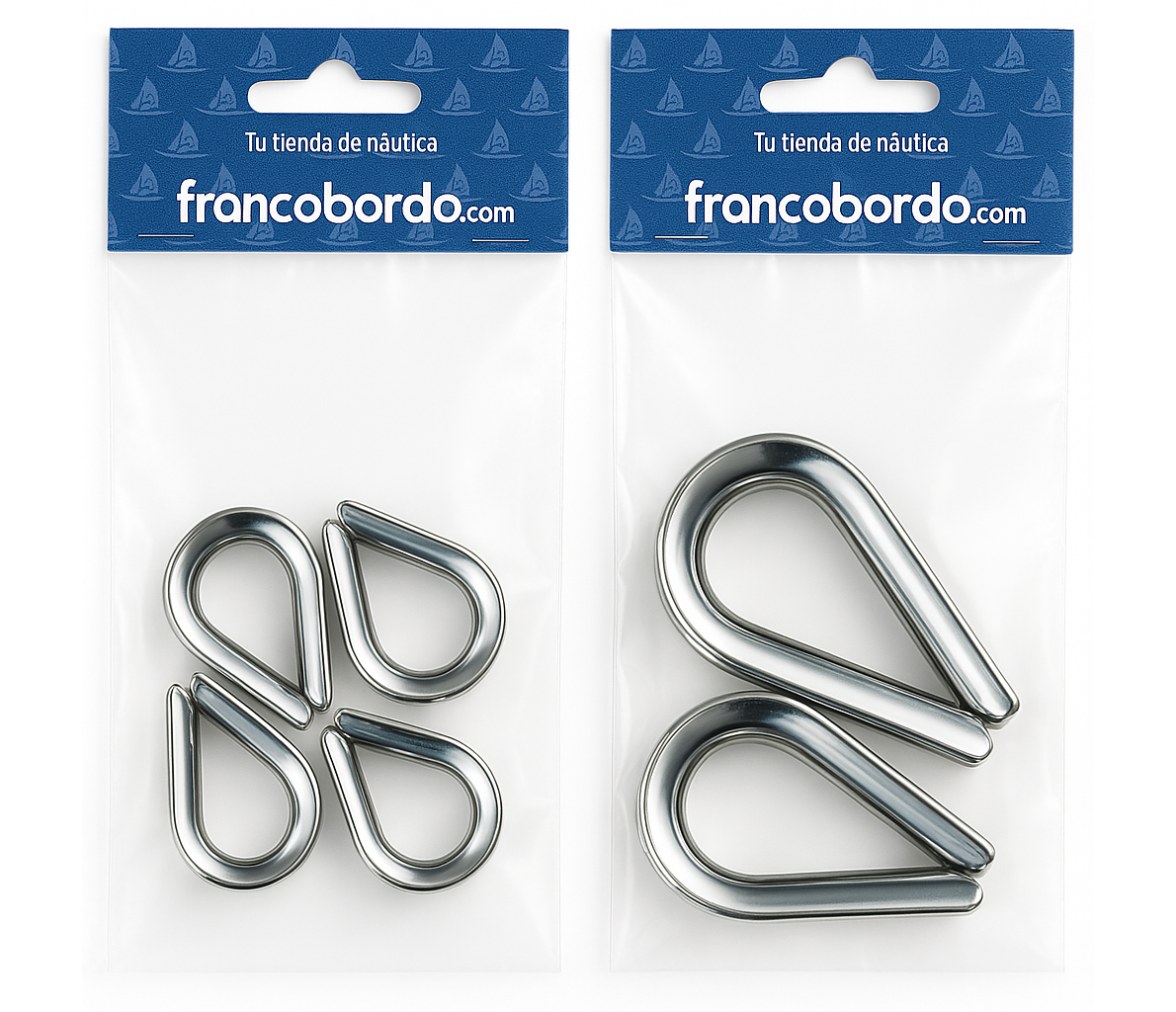 Guardacabos Inox en Pack