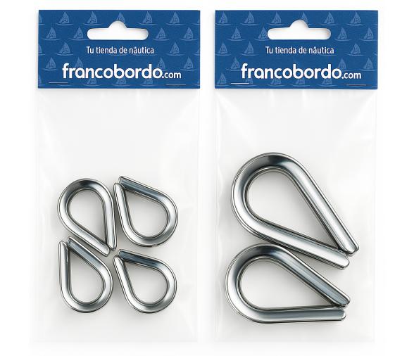 Guardacabos Inox en Pack