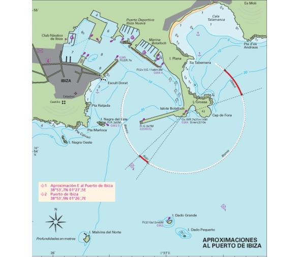 Guia Nautica Islas Baleares Imray en Ingles