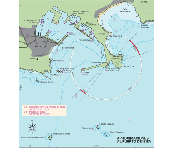 Guia Nautica Islas Baleares Imray en Ingles