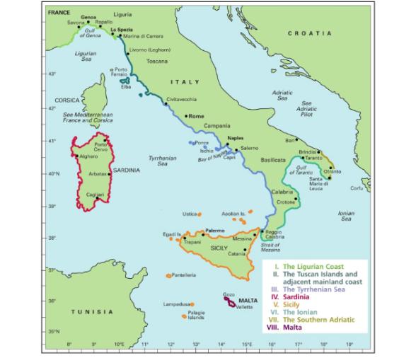 Guia Nautica Italian Waters Pilot Imray